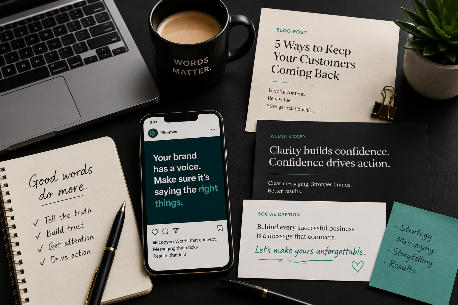 COPYWRITING & CONTENT WRITING